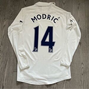 Tottenham Home Long Sleeves Jersey 2011/2012 MODRIC #14 S